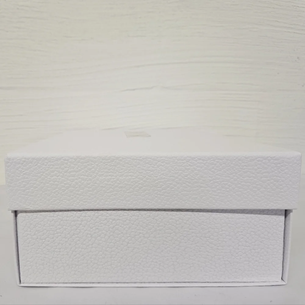 Christian Dior Nesting Storage Box with Stuffing in White and Gold NWOT